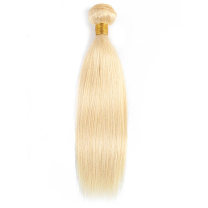 1/3 Pcs Human Hair Bundles Pre-Colored Remy Indian Hair Extension Bone Straight Black Dark Brown Blonde #2 #4 #8 #27 #30 #613