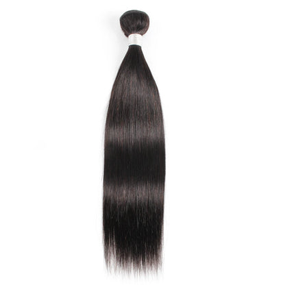 1/3 Pcs Human Hair Bundles Pre-Colored Remy Indian Hair Extension Bone Straight Black Dark Brown Blonde #2 #4 #8 #27 #30 #613